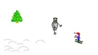 Ski Free Flash Version